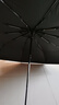 京東京造小黑傘 三折晴雨傘便攜晴雨兩用加固防曬防紫外線(xiàn)遮陽(yáng)傘23寸105cm 曬單實(shí)拍圖