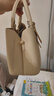 百麗包包女包商場質感吐司系列單肩斜挎婚包手提包X7162CX4 米色 F 曬單實拍圖
