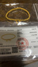 中國黃金（CHINA GOLD）黃金手鏈足金兩世歡金手鏈女蓮蓬金珠手串送媽媽七夕情人節禮物 金約1.95g+摯愛(ài)玫瑰禮盒 曬單實(shí)拍圖