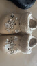 卡駱馳（CROCS）貝雅暖絨克駱格洞洞鞋|206633 冬日白-11S 37/38(230mm)  曬單實(shí)拍圖