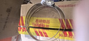 安保力科 監控橫桿支架水泥柱電線(xiàn)桿防水箱304不銹鋼抱箍條鋼圈扎帶加厚卡箍喉箍直徑20cm 曬單實(shí)拍圖