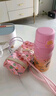 膳魔師檀健次同款BrutCake微笑森林系列保溫杯吸管杯咖啡杯大容量水杯 戶(hù)外保溫杯-魔法森林粉色 500ml 曬單實(shí)拍圖