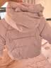 戴維貝拉（DAVE＆BELLA）兒童羽絨服保暖小童衣服冬裝新款三防男童外套加厚女童羽絨衣 淺紫色【現(xiàn)貨】 110 cm（建議身高100-110cm） 曬單實拍圖
