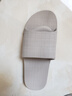 樂(lè )拖浴室拖鞋男夏季室內家用洗澡防滑情侶居家居軟底簡(jiǎn)約涼拖鞋女夏天 淺灰色 42-43 (適合41-42的腳穿) 曬單實(shí)拍圖