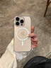 古萌2025磁吸適用蘋(píng)果16promax手機(jī)殼iPhone16透明15pro散熱17保護(hù)套14超薄13全包女高級(jí)新款Magsafe硬 【全透明】頂配散熱-冰環(huán)磁吸-超薄防摔-帶鏡頭膜 iPhone 1 曬單實(shí)拍圖