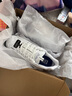 斯凱奇（Skechers）女鞋秋冬小白熊休閑鞋子厚底增高百搭運動(dòng)軟底老爹鞋99999863 白色/海軍藍色/WNV 38 曬單實(shí)拍圖