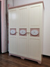 盧浮汀 LOFTING FURNITUREA12全實(shí)木兒童衣柜臥室女孩簡(jiǎn)易小戶(hù)型女童粉色藍色三門(mén)收納衣柜 A12#粉白衣柜 3門(mén) 曬單實(shí)拍圖