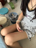 中國黃金（CHINA GOLD）平安扣黃金項鏈男女同款足金黑繩吊墜紀念日生日禮物送男女朋友 金重約6.5g【活動(dòng)定制款不支持7天無(wú)理由退換貨】 【克重多退少補】 曬單實(shí)拍圖