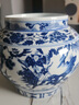 趙氏恒璽（ZONLOLV） 景德鎮陶瓷器花瓶擺件中式家居裝飾品手繪仿古元青花鬼谷子下山 元青花鬼谷子下山圖罐 曬單實(shí)拍圖