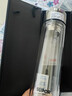 蘇泊爾玻璃杯抗菌泡茶杯一鍵開(kāi)蓋商務(wù)雙層茶水分離杯男士車(chē)載水杯 曬單實(shí)拍圖