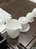 瓷牌茗茶具（cipaiming teaset）羊脂玉茶具套裝德化白瓷茶壺泡茶器辦公室會(huì )客蓋碗功夫茶杯整套 《美人肩蓋碗》羊脂玉 10件 曬單實(shí)拍圖