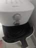 美的（Midea）家用空氣炸鍋免翻面25年新款 透明可視大窗口蒸汽嫩烤 實(shí)用大容量5.3L金屬內腔 易用旋鈕 KZE5383  曬單實(shí)拍圖