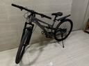 永久山地車(chē)自行車(chē)鋁合金變速山地越野減震單車(chē)灰色27.5寸27速碟 曬單實(shí)拍圖