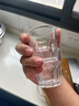 皓梵潔啤酒杯小酒杯家用二兩白酒杯鋼化玻璃杯八角杯小容量喝酒杯子防摔 八角杯【1盒】 100ml 10只 曬單實(shí)拍圖