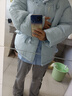 棉致保暖加厚牛角扣棉服女冬季新款棉衣外套面包服羽棉襖絨服韓版學(xué)生 X8816淺藍色【高品質(zhì)55】 M 105-120斤 曬單實(shí)拍圖