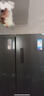 美的（Midea）471升十字對開(kāi)四開(kāi)門(mén)電冰箱家用風(fēng)冷無(wú)霜一級能效雙變頻國家補貼超薄超大容量BCD-471WSPZM(E) 曬單實(shí)拍圖
