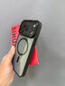 斯幻柯適用蘋(píng)果17Pro手機殼iPhone17pro手機殼高級感17pro手機殼鏡頭全包Magsafe磁吸金屬鏡框膚感鷹眼黑 曬單實(shí)拍圖