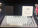 ROG夜魔 機械鍵盤(pán) 無(wú)線(xiàn)/藍牙三模游戲鍵盤(pán)75配列 RGB熱插拔客制化Gasket結構OLED屏鍵盤(pán) 【國家補貼】月耀白 冰暴灰軸 曬單實(shí)拍圖