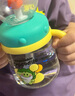 comobebe兒童水杯大容量鯨魚(yú)噴水杯寶寶吸管杯一兩歲以上幼兒園家用喝水杯 曬單實(shí)拍圖