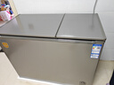 澳柯瑪（AUCMA）162/186/216升冰柜雙溫雙箱家用冷藏冷凍保鮮兩用銅管減霜冷柜小型一級節能CHX/CGX BCD-216CHX 216L 曬單實(shí)拍圖