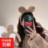 可愛(ài)毛絨兔耳朵發(fā)箍女洗臉頭箍秋冬發(fā)卡2023新款化妝敷面膜發(fā)帶捆 毛絨兔耳朵發(fā)箍1個(gè) 曬單實(shí)拍圖