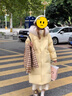 妙奕嘉棉服女士外套加厚棉襖棉衣2025新款冬季女裝中長(cháng)款面包服女小個(gè)子 黃色中長(cháng)款毛領(lǐng)羽絨棉服 M 【建議105-120斤】 曬單實(shí)拍圖