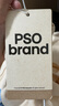 PSO Brand男女裝短袖32支230克雙紗面料可愛(ài)小狗基礎款純色男士T恤情侶裝 奶油卡其 Khaki S 曬單實(shí)拍圖