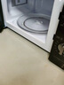 華凌美的微波爐家用小型迷你平板多功能旗艦店 黑色 五檔火力|智能解凍 曬單實(shí)拍圖