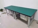 睿岸雙層重型工作臺防靜電車(chē)間工廠(chǎng)操作臺鉗工臺實(shí)驗室抽屜桌子流水線(xiàn) 長(cháng)120*寬60*高80厘米 雙層重型工作臺 曬單實(shí)拍圖