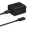 三星 Samsung 45W原裝旅行充電器套裝 適配三星S25+/S25Ultra/S24+/S24Ultra等手機 2025新版 黑色 曬單實(shí)拍圖