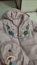 G.DUCKKIDS品牌童裝兒童棉衣女童冬裝外套新款兒童冬季加厚保暖棉服女孩襖子 粉色 120 cm 曬單實(shí)拍圖