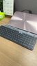 羅技（Logitech）K580無(wú)線(xiàn)藍牙超薄靜音鍵盤(pán) 辦公鍵盤(pán)筆記本電腦手機Mac平板ipad鍵盤(pán)雙模外接鍵盤(pán)薄膜便攜多屏家用 超薄鍵盤(pán)-星空灰 曬單實(shí)拍圖