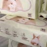 babycare兔兔棉柔巾100%純棉嬰兒干濕兩用巾潔面巾一次性洗臉巾60抽12包 曬單實(shí)拍圖
