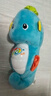 費雪（Fisher-Price）生日禮物送禮兒童玩偶哄睡安撫-新版聲光安撫海馬（藍色）GCK71 曬單實(shí)拍圖