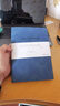 嘉然恒商務(wù)膚感羊巴皮筆記本本子A5加厚軟皮面記事本文具高顏值辦公用品工作日志會(huì )議記錄本企業(yè)定制藍色 曬單實(shí)拍圖