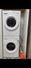 美的（Midea）洗烘套裝10KG滾筒洗衣機+熱泵烘干機 巴氏除菌除螨除毛絮神器毛白色套裝 家電補貼 MG100V11FPRO+MH100V11F 曬單實(shí)拍圖