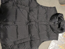 坦博爾羽絨服馬甲女立領(lǐng)寬松外搭短款羽絨背心外套TD236006 黑色 180 曬單實(shí)拍圖