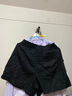 優(yōu)衣庫女裝麻棉短褲/休閑褲子473696 01 乳白色 M /160/66A 曬單實(shí)拍圖