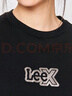 Lee25新品舒適版圓領(lǐng)Logo印花男女同款短袖T恤休閑潮LUT0098394LE 黑色（尺碼偏大，拍小一碼） L 曬單實(shí)拍圖