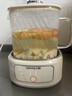 九陽(yáng)（Joyoung）凈萃養生壺迷你家用全玻璃煮茶器 輕音燉煮 1L辦公室0金屬0膠水恒溫燒水壺 WY103 曬單實(shí)拍圖