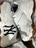 美職棒（MLB）官方休閑鞋女鞋子 情侶運動(dòng)鞋厚底老爹鞋舒適男鞋 3ASHBNA3N 紐約洋基隊/米白色/拍大一碼 38 240 曬單實(shí)拍圖