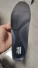 安踏小云朵鞋墊運動(dòng)減震緩沖透氣鞋墊 黑色 9.5（男士43碼） 曬單實(shí)拍圖