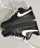 耐克（NIKE）官方空軍一號AIR FORCE 1男子運動(dòng)鞋秋季膠底板鞋FZ0627 010黑/白/黑 42 曬單實(shí)拍圖