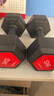 艾美仕（AiMeiShi）環(huán)保啞鈴包塑六角啞鈴男士10kg（5kg*2）家用健身器材 兩只裝 曬單實(shí)拍圖