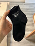 銳步（Reebok）襪子夏運動(dòng)中短筒襪男女中大童襪青少年薄透氣吸汗防臭棉襪親子襪 曬單實(shí)拍圖