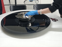 美的（Midea）小歡聚暖菜板加熱板熱菜板保溫板 2000W電陶爐火鍋家用旋轉(zhuǎn)餐桌轉(zhuǎn)盤政府補貼（圓形80CM）HBU80YH 曬單實拍圖