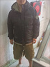 啄木鳥(niǎo)（TUCANO）白鴨絨三防羽絨服男士冬季潮牌新款加厚保暖連帽防寒衣服男裝外套 黑色 XL 115-130斤 曬單實(shí)拍圖