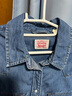 Levi's李維斯女士美式經(jīng)典翻領(lǐng)時(shí)尚寬松簡(jiǎn)約舒適藍色上衣牛仔襯衫 淺藍色 86832-0018 S 曬單實(shí)拍圖