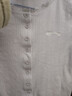 森馬（Semir）長袖T恤女短款提花刺繡2025秋純棉蕾絲花邊修身開衫109725101014 曬單實拍圖