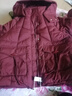 皮爾卡丹（pierre cardin）24年新款羽絨棉服女冬季新款棉衣短款時(shí)尚寬松連帽加厚保暖棉襖女 酒紅色 XL 125-140斤 曬單實(shí)拍圖
